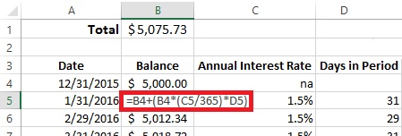 Excel Compound Interest-LF2